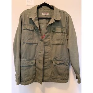 Ecote distressed utility/military jacket